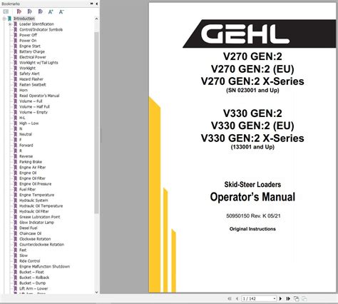 where is air intake in gehl skid steer|GEHL V270 OPERATOR'S MANUAL Pdf Download .